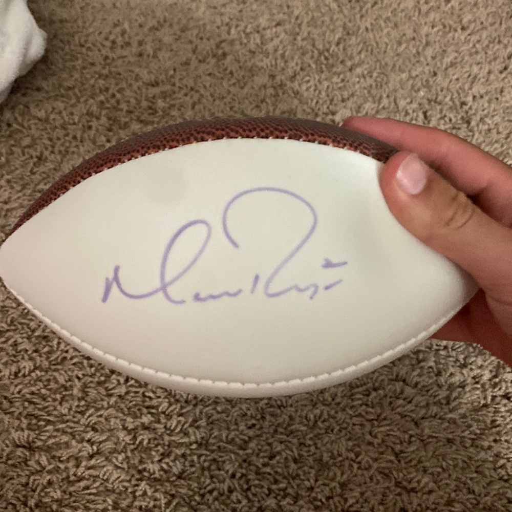 matt ryan signed football